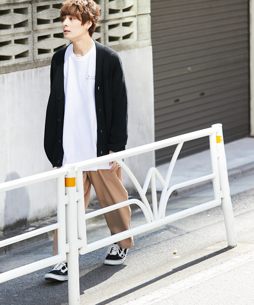 kutir（クティール）の「【ウルトラルーズシルエット】アゼアミカーディガン（カーディガン/ボレロ・メンズ・ネイビー/ベージュ/ブラック・MEDIUM/LARGE）」の15枚目の写真