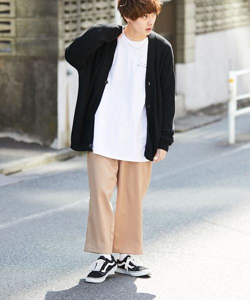 kutir（クティール）の「【ウルトラルーズシルエット】アゼアミカーディガン（カーディガン/ボレロ・メンズ・ネイビー/ベージュ/ブラック・MEDIUM/LARGE）」の12枚目の写真