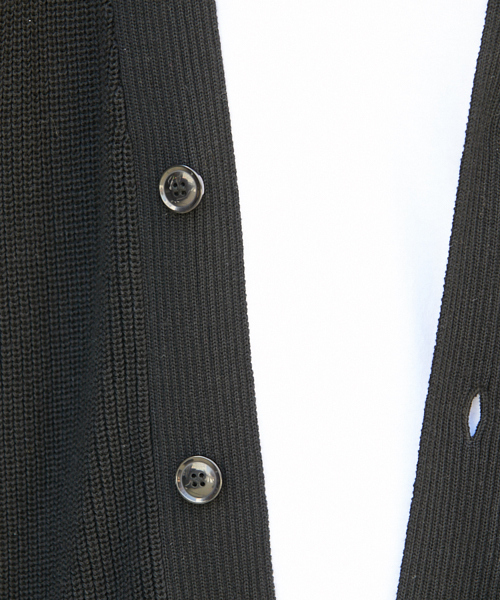 kutir（クティール）の「【ウルトラルーズシルエット】アゼアミカーディガン（カーディガン/ボレロ・メンズ・ネイビー/ベージュ/ブラック・MEDIUM/LARGE）」の8枚目の写真