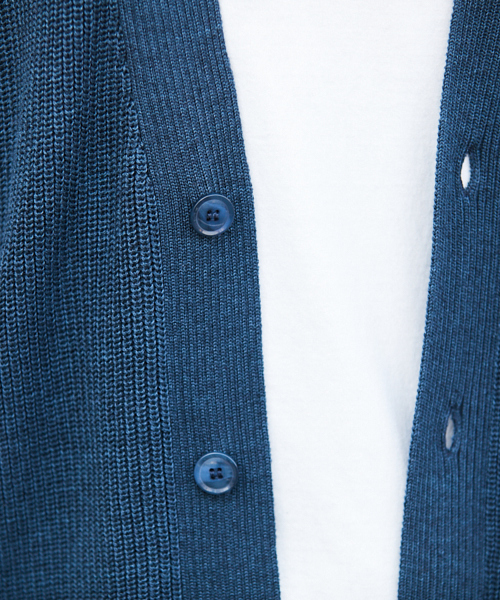 kutir（クティール）の「【ウルトラルーズシルエット】アゼアミカーディガン（カーディガン/ボレロ・メンズ・ネイビー/ベージュ/ブラック・MEDIUM/LARGE）」の16枚目の写真