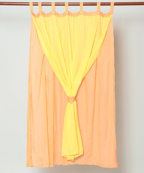 チャイハネ（チャイハネ）の「【チャイハネ】ガーゼカーテン138cm（インテリア雑貨・レディース・ホワイト/ブラウン/ブルー/グリーン/オレンジ/ターコイズブルー・FREE）」の6枚目の写真