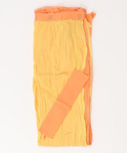 チャイハネ（チャイハネ）の「【チャイハネ】ガーゼカーテン138cm（インテリア雑貨・レディース・ホワイト/ブラウン/ブルー/グリーン/オレンジ/ターコイズブルー・FREE）」の10枚目の写真