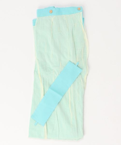 チャイハネ（チャイハネ）の「【チャイハネ】ガーゼカーテン138cm（インテリア雑貨・レディース・ホワイト/ブラウン/ブルー/グリーン/オレンジ/ターコイズブルー・FREE）」の15枚目の写真