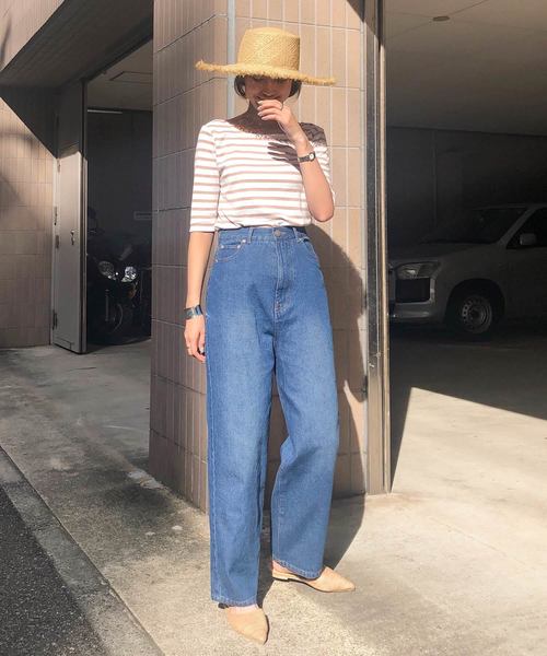 KOBE LETTUCE（コウベレタス）の「フリンジラフィアハット（ハット・レディース・ライトベージュ・FREE）」の4枚目の写真