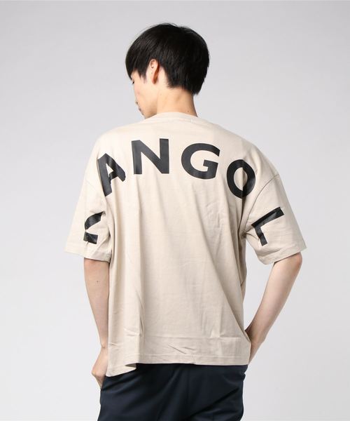 KANGOL（カンゴール）の「【別注】KANGOL×８(eight) コラボビッグシルエット半袖Tシャツ（Tシャツ/カットソー・メンズ・オフホワイト/ブラック/トップグレー/ベージュ/ネイビー・FREE）」の11枚目の写真