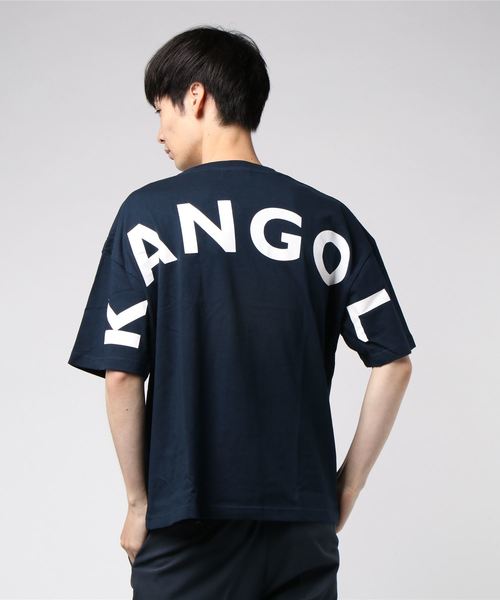 KANGOL（カンゴール）の「【別注】KANGOL×８(eight) コラボビッグシルエット半袖Tシャツ（Tシャツ/カットソー・メンズ・オフホワイト/ブラック/トップグレー/ベージュ/ネイビー・FREE）」の9枚目の写真