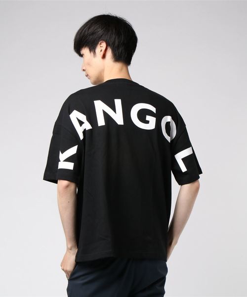 KANGOL（カンゴール）の「【別注】KANGOL×８(eight) コラボビッグシルエット半袖Tシャツ（Tシャツ/カットソー・メンズ・オフホワイト/ブラック/トップグレー/ベージュ/ネイビー・FREE）」の10枚目の写真