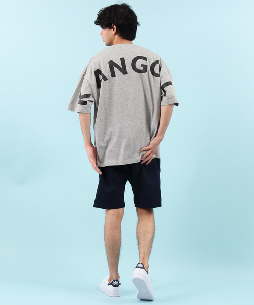 KANGOL（カンゴール）の「【別注】KANGOL×８(eight) コラボビッグシルエット半袖Tシャツ（Tシャツ/カットソー・メンズ・オフホワイト/ブラック/トップグレー/ベージュ/ネイビー・FREE）」の17枚目の写真
