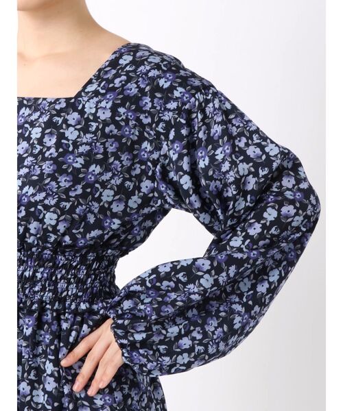 セール ワンピース 小花ヴィンテージマキシワンピース ワンピース Mercuryduo マーキュリーデュオ のファッション