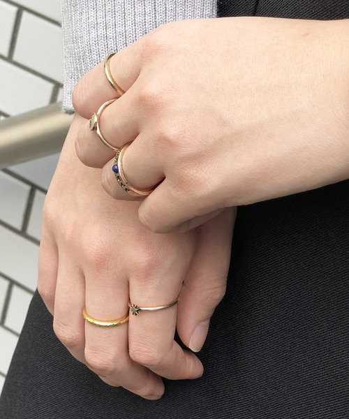 SETUP7(セットアップセブン)の「【SETUP7】リング5点セット(リング・レディース・ゴールド・FREE)」の4枚目の写真