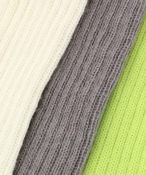 BAYFLOW（ベイフロー）の「【Cape Mohair(ケープ･モヘア)】ソックス（ソックス/靴下・レディース・グレー/オフホワイト/ライトグリーン/その他15・FREE）」の9枚目の写真