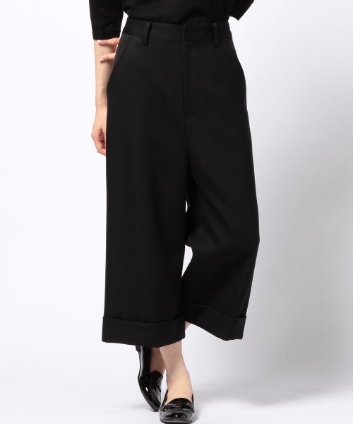 Another Edition（アナザーエディション）の「AE W/CLOTH WIDE PT（その他パンツ・レディース・ブラック・MEDIUM/SMALL）」の13枚目の写真