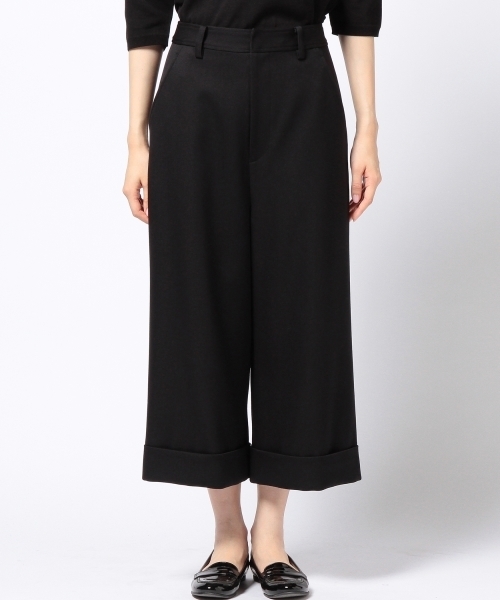 Another Edition（アナザーエディション）の「AE W/CLOTH WIDE PT（その他パンツ・レディース・ブラック・MEDIUM/SMALL）」の10枚目の写真