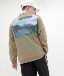 Mark Gonzales/マークゴンザレス EMMA CLOTHES別注 背面プリント ビッグシルエット プルオーバースウェット