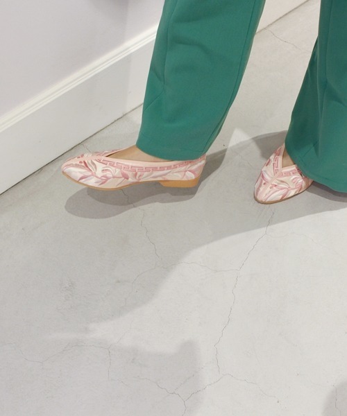 Casselini（キャセリーニ）の「Casselini（キャセリーニ）TAIWAN SHOES（バレエシューズ・レディース・アイボリー/グリーン/ブルー/イエロー/ホワイト/オフホワイト/ブラック/グレー/ネイビー/ピンク/レッド・M/L/S）」の13枚目の写真