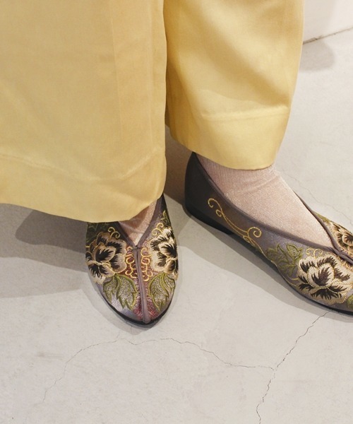 Casselini（キャセリーニ）の「Casselini（キャセリーニ）TAIWAN SHOES（バレエシューズ・レディース・アイボリー/グリーン/ブルー/イエロー/ホワイト/オフホワイト/ブラック/グレー/ネイビー/ピンク/レッド・M/L/S）」の21枚目の写真