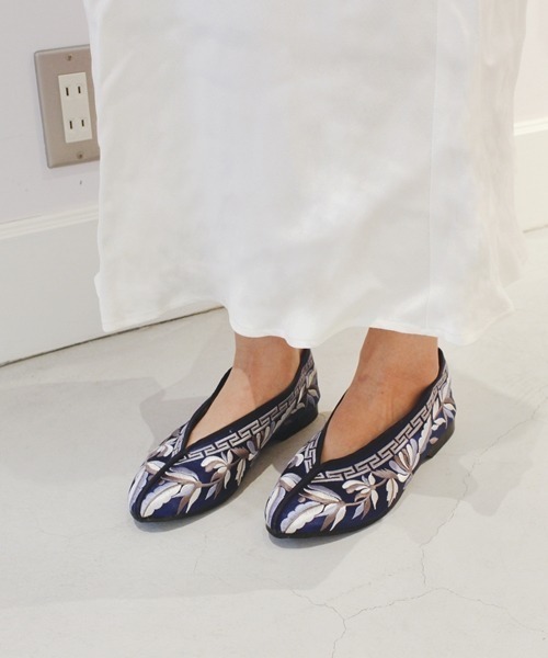 Casselini（キャセリーニ）の「Casselini（キャセリーニ）TAIWAN SHOES（バレエシューズ・レディース・アイボリー/グリーン/ブルー/イエロー/ホワイト/オフホワイト/ブラック/グレー/ネイビー/ピンク/レッド・M/L/S）」の17枚目の写真