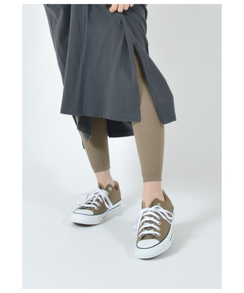 undeny.（アンディニ－）の「undeny./アンディニー　 リブレギンス（レギンス/スパッツ・キッズ・アッシュグレー/ブラック/ブラウン/オフホワイト/グレイッシュベージュ/カーキ/チャコールグレー・S/M/L/XL）」の4枚目の写真