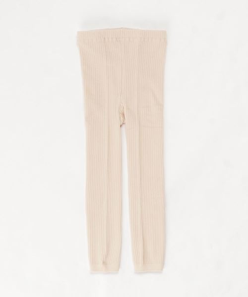 undeny.（アンディニ－）の「undeny./アンディニー　 リブレギンス（レギンス/スパッツ・キッズ・アッシュグレー/ブラック/ブラウン/オフホワイト/グレイッシュベージュ/カーキ/チャコールグレー・S/M/L/XL）」の8枚目の写真