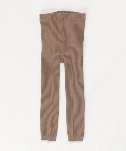 undeny.（アンディニ－）の「undeny./アンディニー　 リブレギンス（レギンス/スパッツ・キッズ・アッシュグレー/ブラック/ブラウン/オフホワイト/グレイッシュベージュ/カーキ/チャコールグレー・S/M/L/XL）」の10枚目の写真