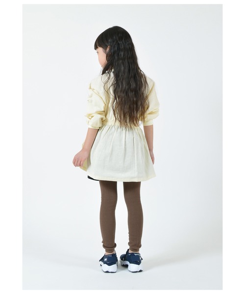 undeny.（アンディニ－）の「undeny./アンディニー　 リブレギンス（レギンス/スパッツ・キッズ・アッシュグレー/ブラック/ブラウン/オフホワイト/グレイッシュベージュ/カーキ/チャコールグレー・S/M/L/XL）」の18枚目の写真