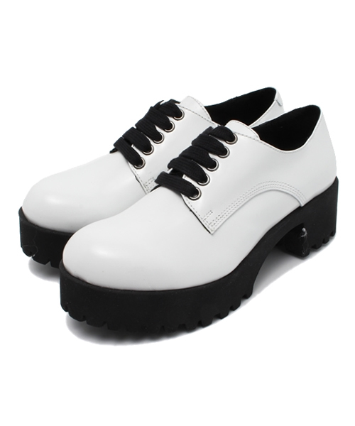 ROSE BUD（ローズバッド）の「(KAREN LIPPS)プラットフォームシューズ（ローファー・レディース・ブラック/ホワイト系その他・38/36/39/37）」の3枚目の写真