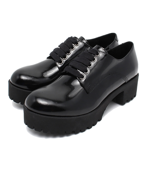 ROSE BUD（ローズバッド）の「(KAREN LIPPS)プラットフォームシューズ（ローファー・レディース・ブラック/ホワイト系その他・38/36/39/37）」の4枚目の写真