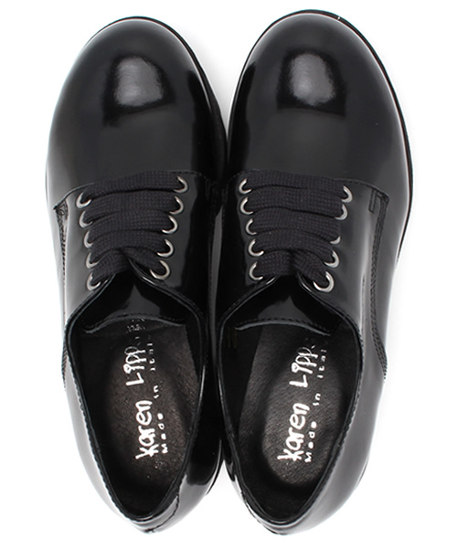 ROSE BUD（ローズバッド）の「(KAREN LIPPS)プラットフォームシューズ（ローファー・レディース・ブラック/ホワイト系その他・38/36/39/37）」の12枚目の写真