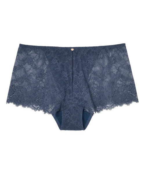 ISAMI ボクシングショーツ M ホワイト/ブルー　はじめの一歩　オーダー品 ウエア（ファイトショーツ） | ISAMI(イサミ) |格闘技 武道具