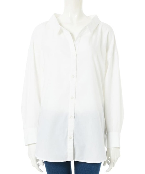 fifth（フィフス）の「2wayスリーブ抜き衿デザインシャツ（シャツ/ブラウス・レディース・ホワイト・MEDIUM）」の13枚目の写真