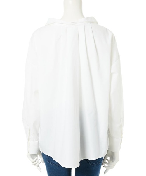 fifth（フィフス）の「2wayスリーブ抜き衿デザインシャツ（シャツ/ブラウス・レディース・ホワイト・MEDIUM）」の11枚目の写真