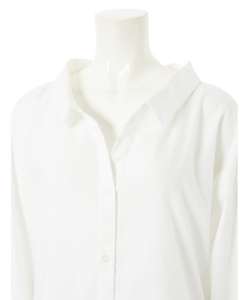 fifth（フィフス）の「2wayスリーブ抜き衿デザインシャツ（シャツ/ブラウス・レディース・ホワイト・MEDIUM）」の9枚目の写真