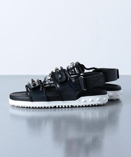 VALENTINO ヴァレンティノ ロックスタッズ ストラップ サンダル 36 VALENTINO(ヴァレンティノ)の「<VALENTINO(ヴァレンティノ