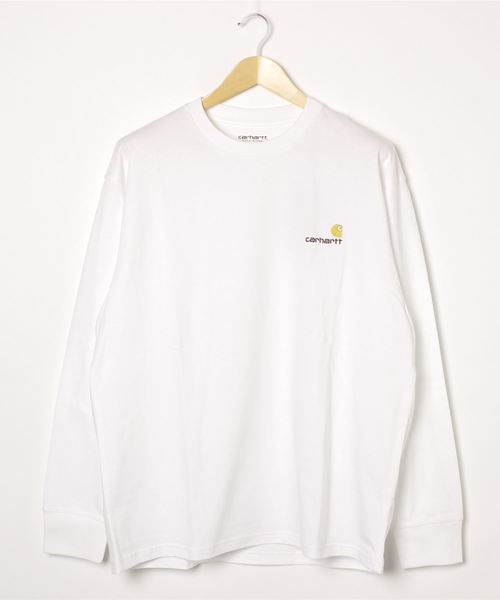 Carhartt(カーハート)の「カーハート A191016020020S ロンT(Tシャツ/カットソー・メンズ・ホワイト・M/L)」の1枚目の写真