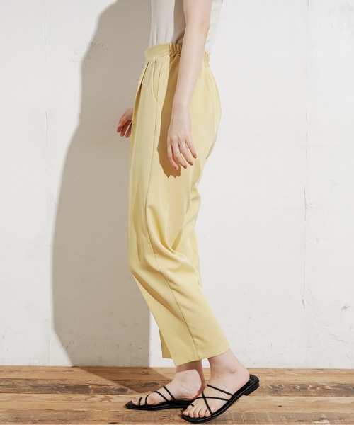 natural couture(ナチュラルクチュール)の「センターブレステーパードカラーパンツ(その他パンツ・レディース・ブラウン/イエロー/グリーン/グレイッシュベージュ・FREE)」の20枚目の写真