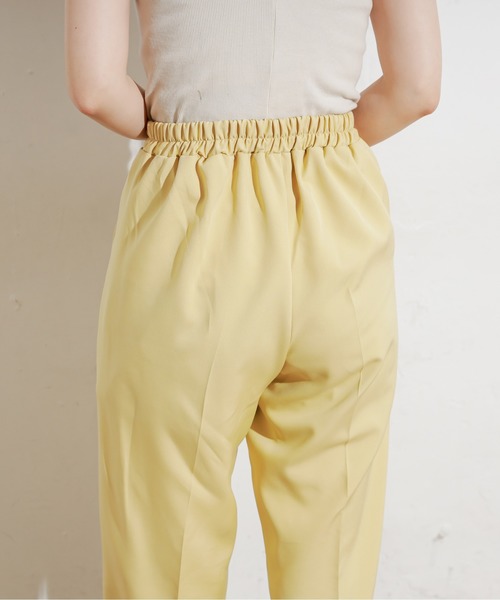natural couture(ナチュラルクチュール)の「センターブレステーパードカラーパンツ(その他パンツ・レディース・ブラウン/イエロー/グリーン/グレイッシュベージュ・FREE)」の13枚目の写真