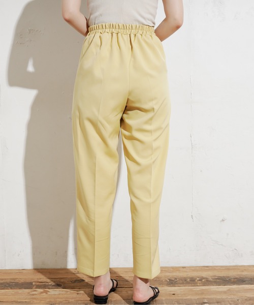 natural couture(ナチュラルクチュール)の「センターブレステーパードカラーパンツ(その他パンツ・レディース・ブラウン/イエロー/グリーン/グレイッシュベージュ・FREE)」の7枚目の写真
