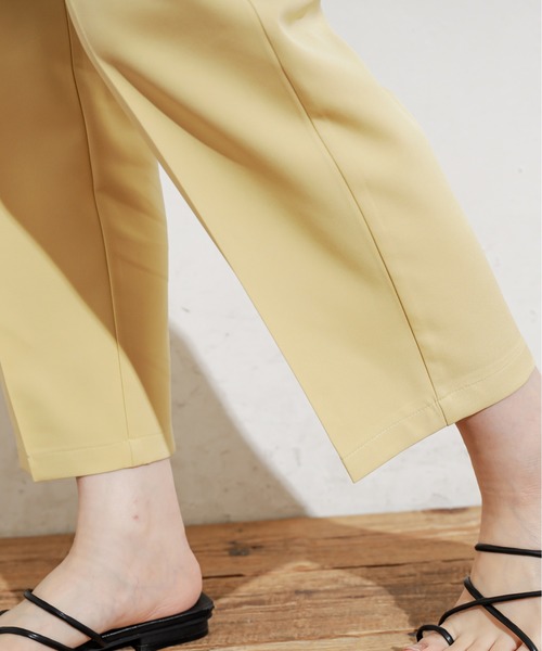 natural couture(ナチュラルクチュール)の「センターブレステーパードカラーパンツ(その他パンツ・レディース・ブラウン/イエロー/グリーン/グレイッシュベージュ・FREE)」の18枚目の写真