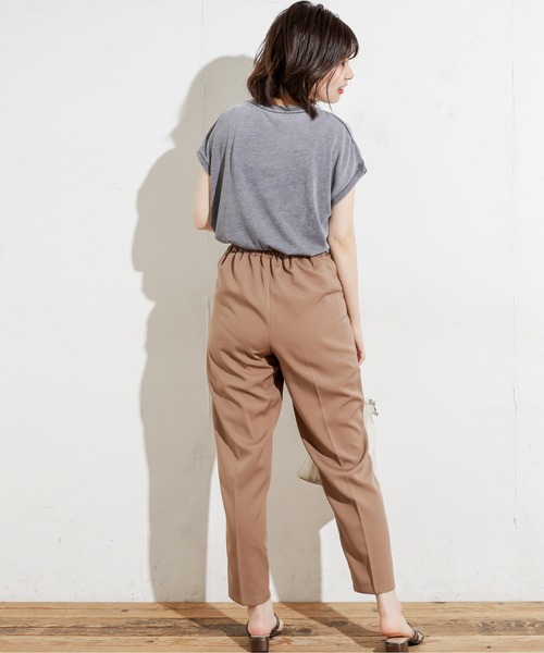natural couture(ナチュラルクチュール)の「センターブレステーパードカラーパンツ(その他パンツ・レディース・ブラウン/イエロー/グリーン/グレイッシュベージュ・FREE)」の11枚目の写真