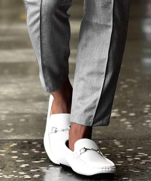 JOKER(ジョーカー)の「かすれ織りセンタープレスラックス イージーパンツ フォーマル 【セットアップ対象アイテムあり】(スラックス・メンズ・グレー/ベージュ/チャコール・XL/L/M)」の15枚目の写真