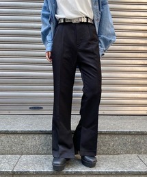 PAGEBOY | サイドスリットフレアパンツ(その他パンツ)