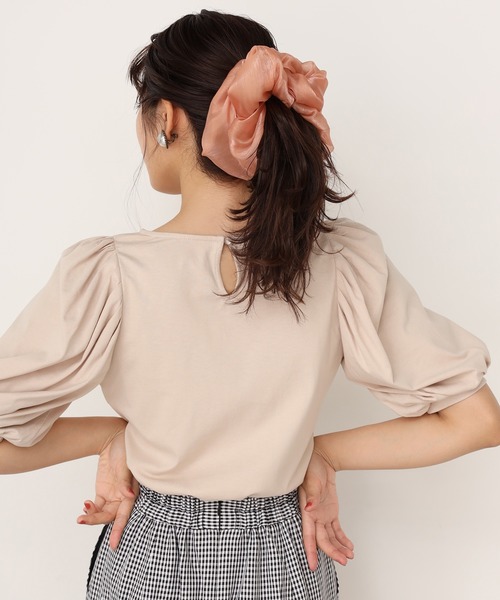 one after another NICE CLAUP（ワンアフターアナザーナイスクラップ）の「ボリュームシュシュ（その他小物・レディース・クリア/ピンク/グレー/オレンジ/ピンク系その他/ホワイト/モカ/シルバー・FREE）」の15枚目の写真