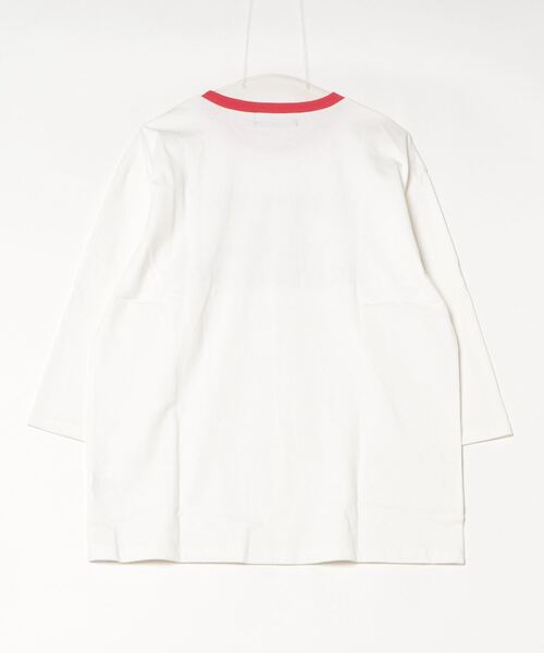 ALDIES（アールディーズ）の「Thank You Half Sleeve T / サンキューハーフスリーブT（Tシャツ/カットソー・メンズ・マルチ/ブラック/ホワイト・SMALL/X-LARGE/MEDIUM/LARGE）」の5枚目の写真