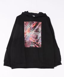 STYLEBLOCK（スタイルブロック）の「裏毛イラストグラフィックプリントビッグパーカー（パーカー）」