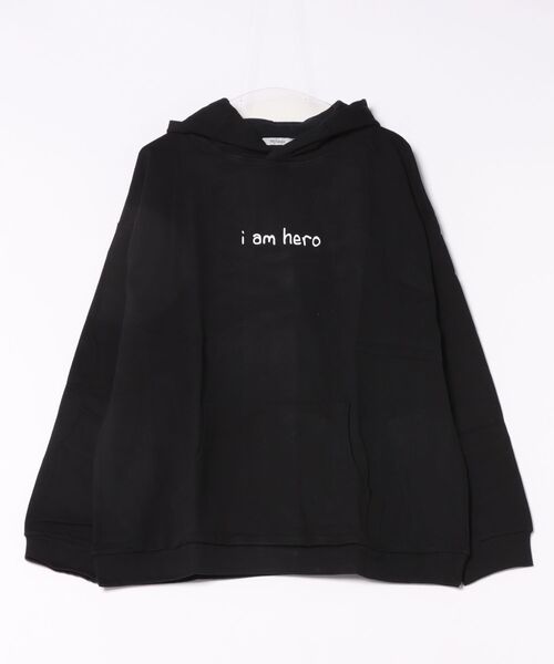 STYLEBLOCK(スタイルブロック)の「裏毛イラストグラフィックプリントビッグパーカー(パーカー・メンズ・ベージュ系その他/ベージュ系その他2/ブラック/ブラック系その他/ベージュ/グレー/パープル/ブラック系その他2/ホワイト・M/L/LL)」の1枚目の写真