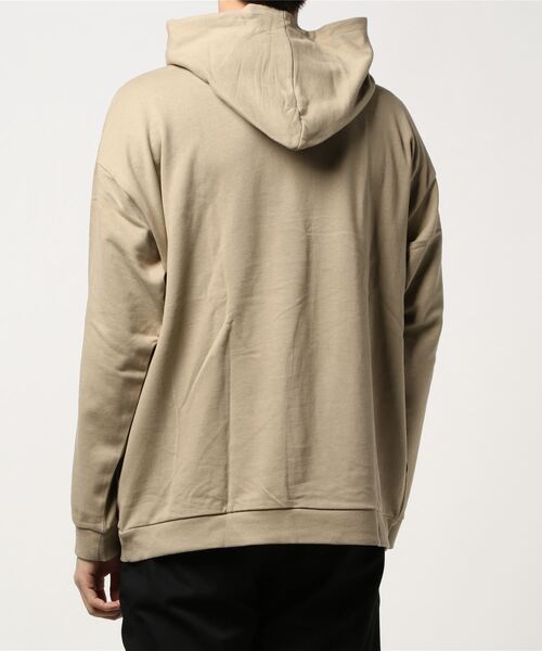 STYLEBLOCK(スタイルブロック)の「裏毛イラストグラフィックプリントビッグパーカー(パーカー・メンズ・ベージュ系その他/ベージュ系その他2/ブラック/ブラック系その他/ベージュ/グレー/パープル/ブラック系その他2/ホワイト・M/L/LL)」の17枚目の写真