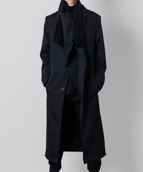 STAND COLLAR COAT（チェスターコート）｜ato（アトウ）のファッション