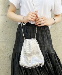 Casselini | Casselini（キャセリーニ）キラキラネットバッグ(ショルダーバッグ)
