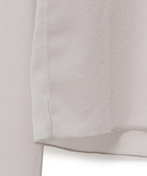 ADAM ET ROPE'(アダムエロペ)の「シアーメローシフォンタートル(Tシャツ/カットソー・レディース・ブラック/モスグリーン/ベージュ系その他・FREE)」の10枚目の写真