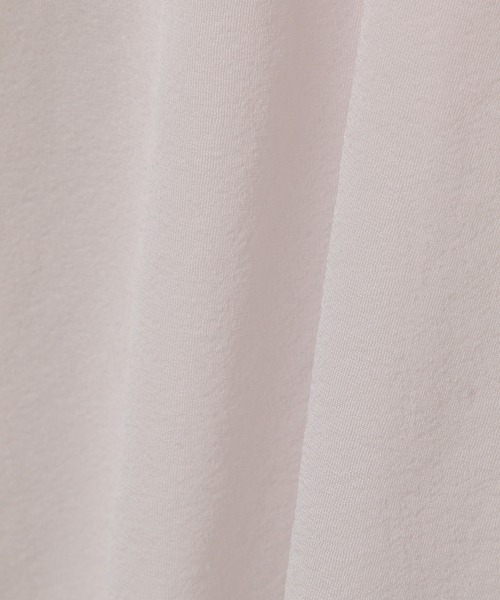 ADAM ET ROPE'(アダムエロペ)の「シアーメローシフォンタートル(Tシャツ/カットソー・レディース・ブラック/モスグリーン/ベージュ系その他・FREE)」の11枚目の写真